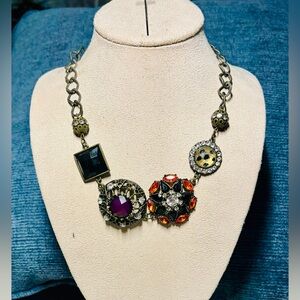 Multi-Color Statement Necklace